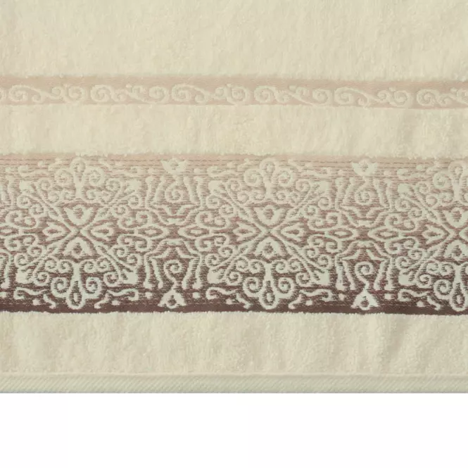 Uterák Arabesca 50x90 ekru (500gsm)