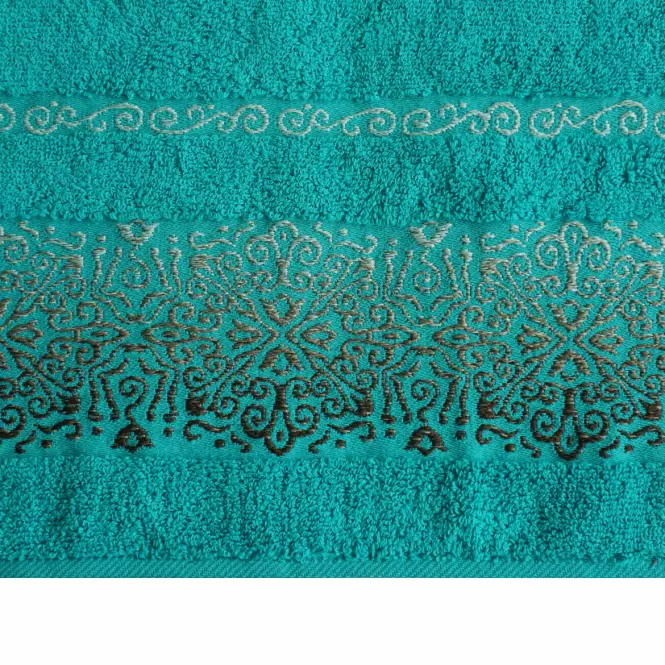 Uterák Arabesca 70x140 morská (500GSM)