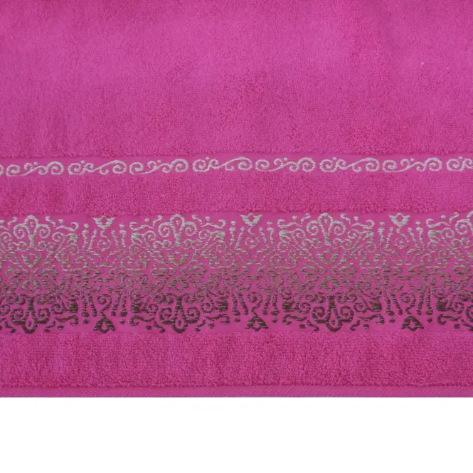 Uterák Arabesca 50x90 amarant (500GSM),2