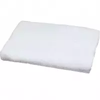 Hladký uterák 50x90 biely (500GSM)