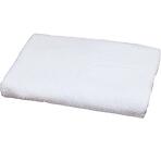Hladký uterák 70 x 140 cm biely (500GSM)