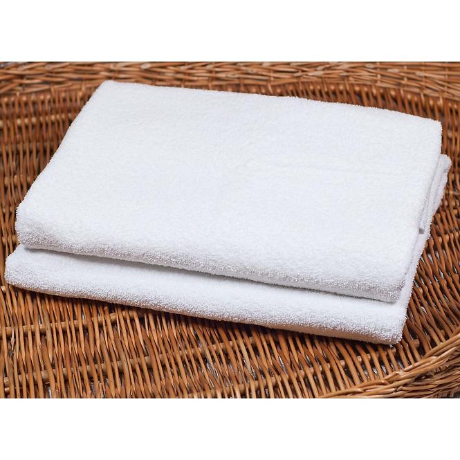 Hladký uterák 70X140 biely (500GSM)