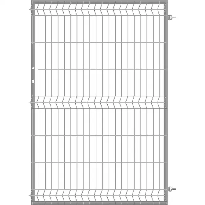 Bránka 3D 150cm/100cm pravá pozink