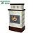 Krbové kachle Melk Creme-Coffeebrown 9 kW