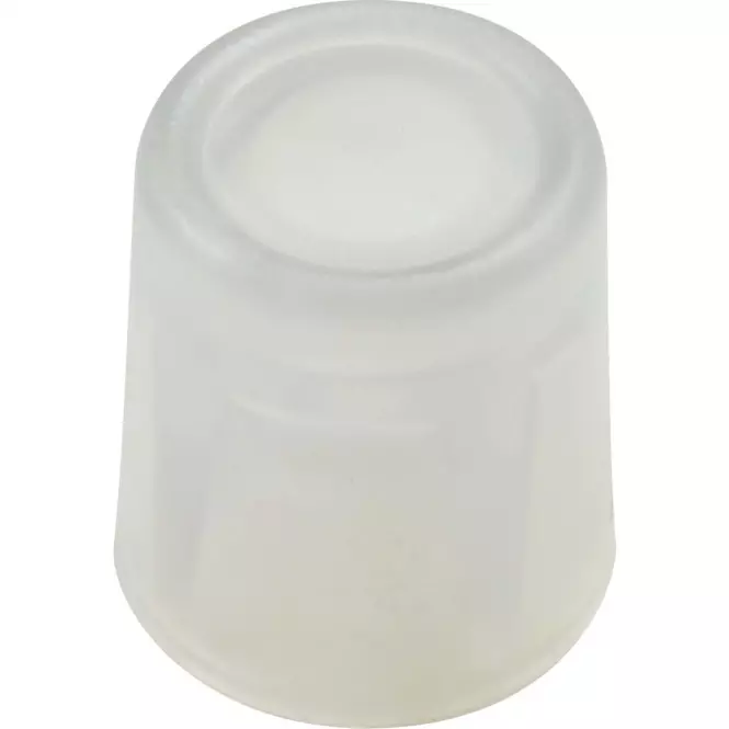Doraz dverí 27x30mm Bezfarebný s prekrytím