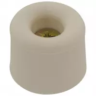 Gumový doraz dverí  TOREBKA. Biely