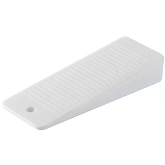 Gumový doraz dverí KLIN 95x32 mm Biely