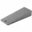 Gumový doraz dverí KLIN 95x32 mm Šedý