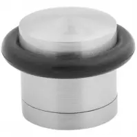 Veľký válcovitý doraz dverí DB-002  nikel