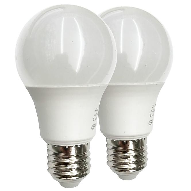 Žiarovka LED 2PACK A60 E27 10W 4000K