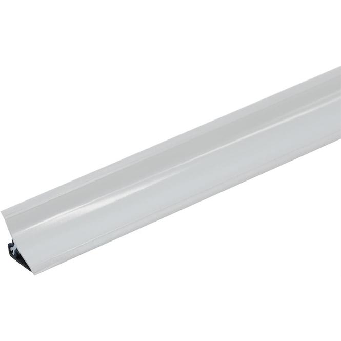 Lišta ku kuchynskej doske 3m 20x20 – biela Lws-011