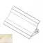 Lišta ku kuchynskej doske 3m 20x20 – mramor carrara LWS-012,2