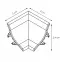 Roh vnútorný k - mramor carrara LWS-012,2