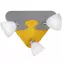 Lampa puzzle K3P-8 žltá/šedá PL3,2