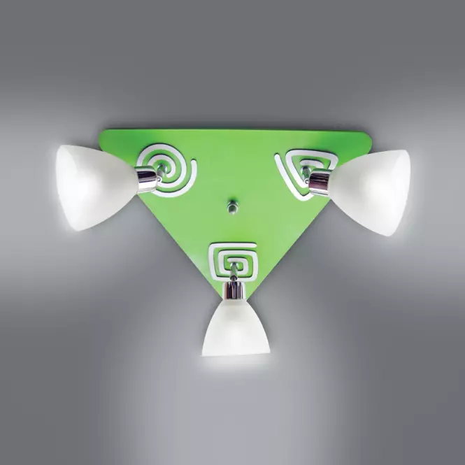 Lampa K3Z2 zelená PL3