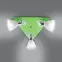 Lampa K3Z2 zelená PL3