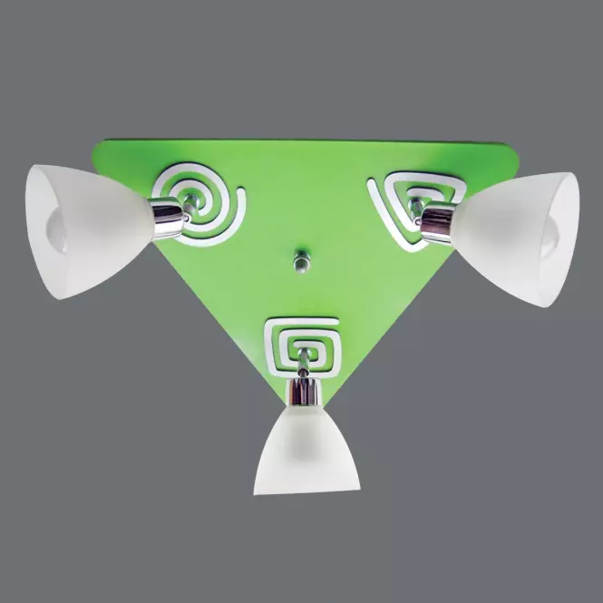 Lampa K3Z2 zelená PL3