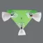 Lampa K3Z2 zelená PL3,2