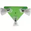 Lampa K3Z2 zelená PL3,3