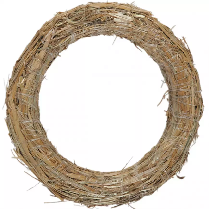 Kruh aranžovací slamový d25/4cm