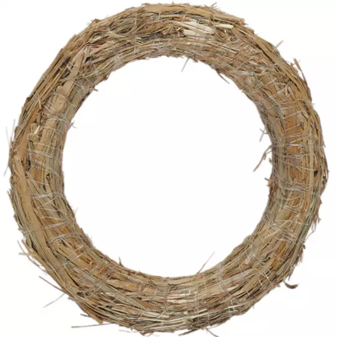 Kruh aranžovací slamový d40/8cm