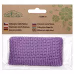Stuha Juta  svetlo fialová šírka 5cm; dĺžka 2m