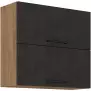Skrinka do kuchyne VIGO grafit mat 80GU-72 2F