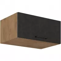 Skrinka do kuchyne VIGO grafit mat 80 NAGU-36 1F