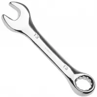 Kľúč, ocko-plochý, krátky, 13 mm, Drel