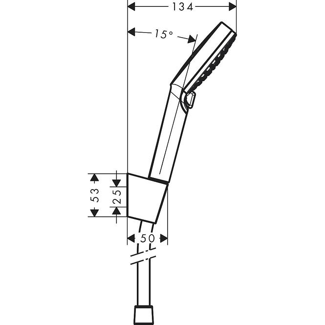 Sprchový set 2F Crometta Vario 26692400