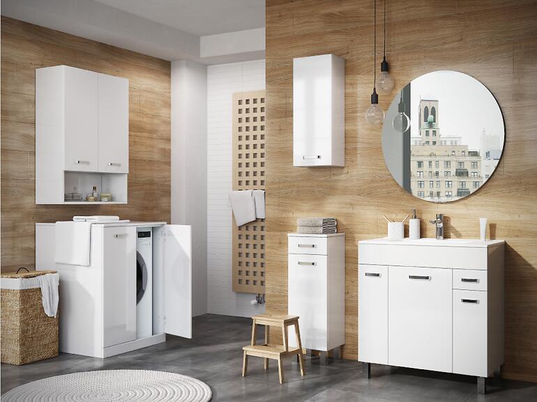 Kúpeľňová skrinka práčky Uno 70 2D white