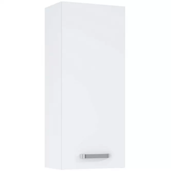 Závesná kúpeľňová skrinka Uno 30 1D white