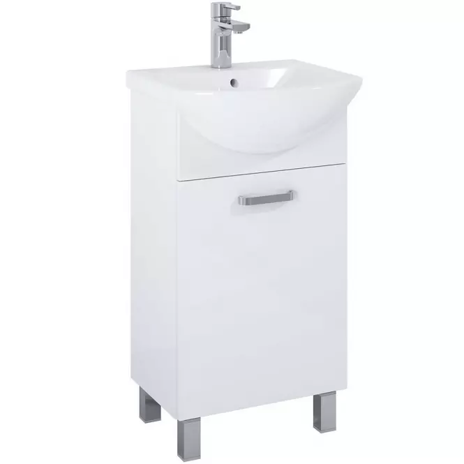 Kúpeľňový set Uno 45 1D biely