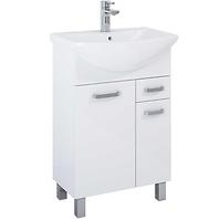 Kúpeľňový set Uno 55 2D 1S biely