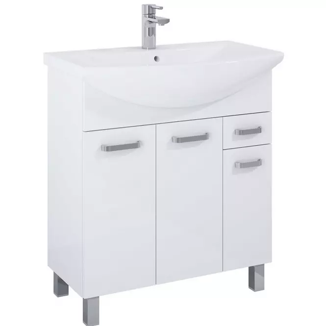 Kúpeľňový set Uno 75 3D1S white