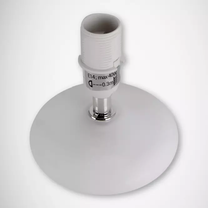 Stolná lampa Pati 03143 E14 biela