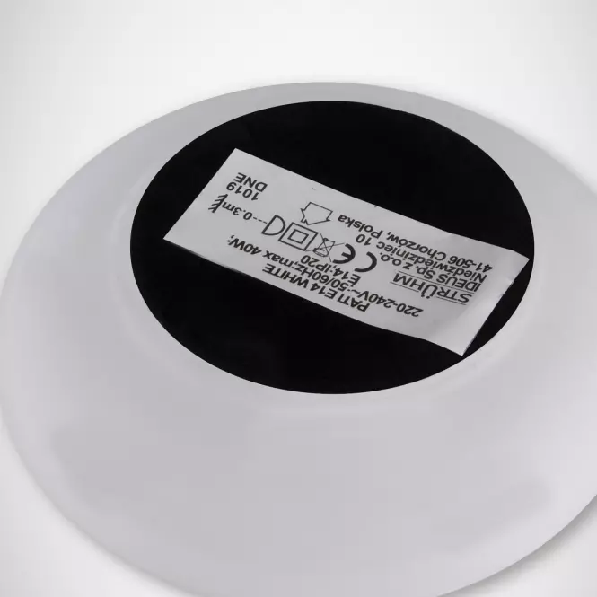 Stolná lampa Pati 03143 E14 biela