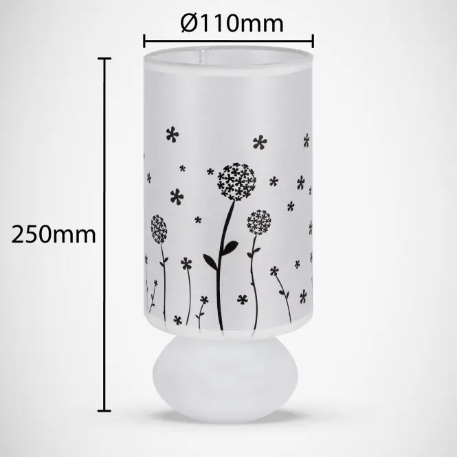 Stolná lampa Zyta Foot 03203 E14