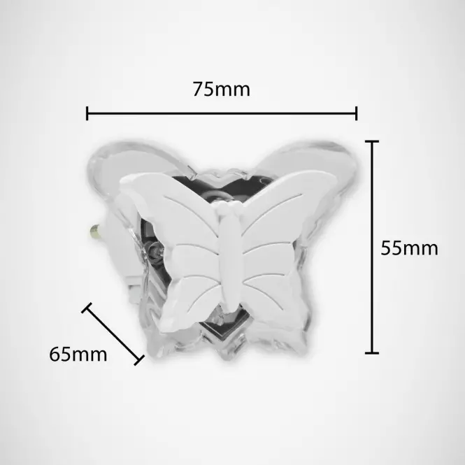 Luster Motyl HL994L 0,4W Blue