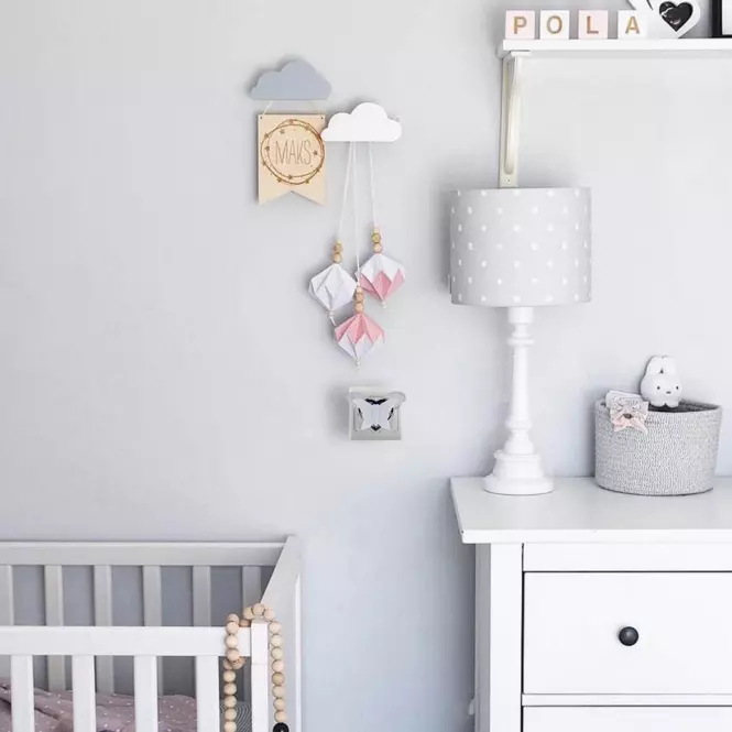 Nočná lampa Motýľ HL994L 0,4W modrá