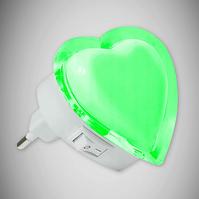 Bodová lampa Serce HL992L0,4W zelená