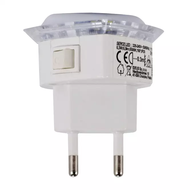 Bodová lampa Serce HL992L0,4W zelená