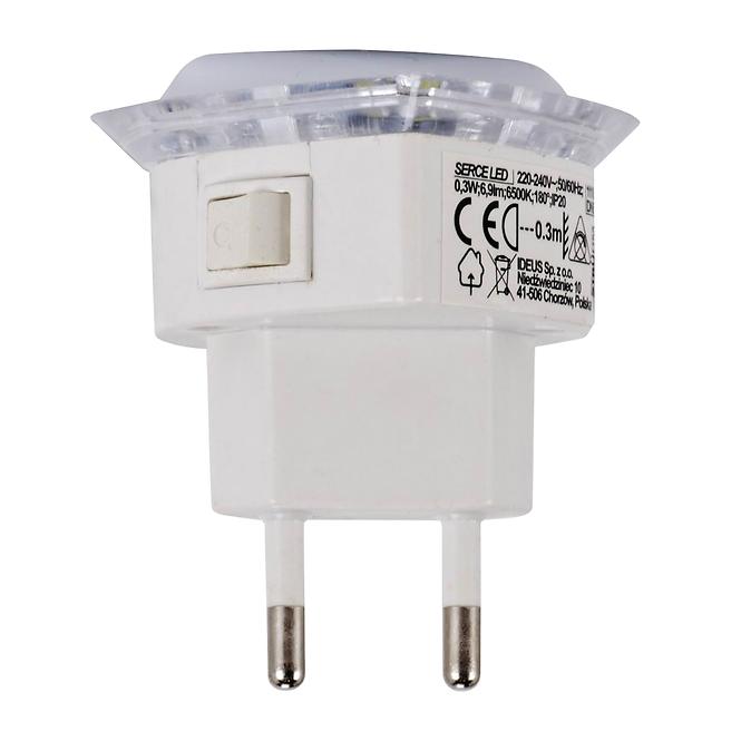 Bodová lampa Serce HL992L0,4W zelená