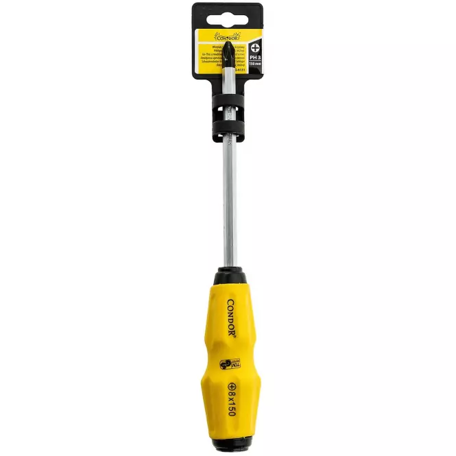 Skrutkovač s úderným koncom, krížový, PH3 x 150 mm, Drel