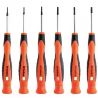 Skrutkovače precízne, T5/T6/T7/T8/T9/T10 x 40 mm, sada 6 ks, Jufisto