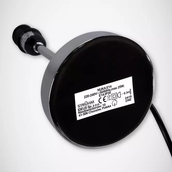 Stolná lampa Nuka E14 blue 03649 LB1