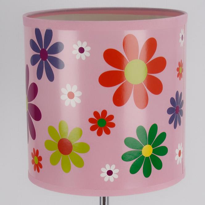 Stolná lampa Nuka E14 pink 03651 LB1