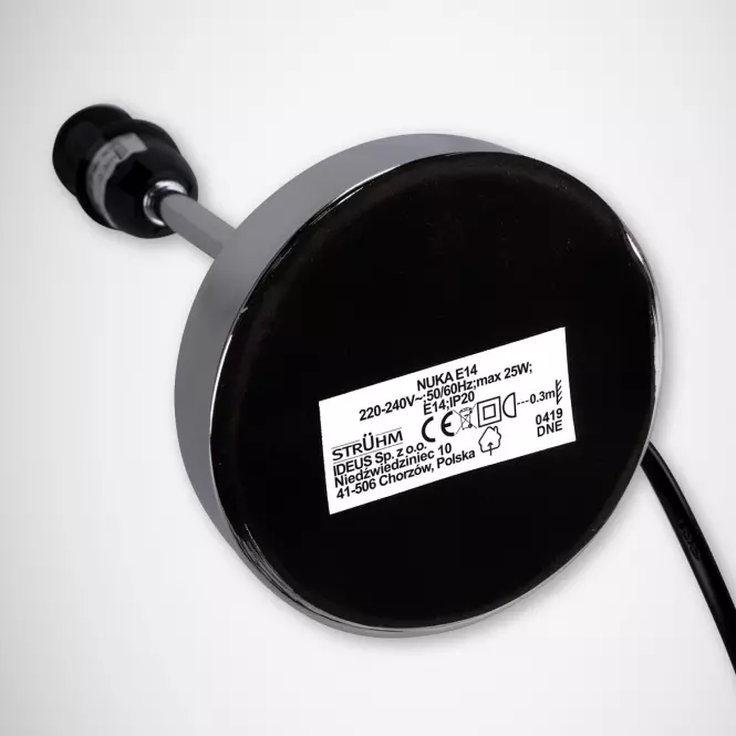 Stolná lampa Nuka E14 ružová 03651 LB1