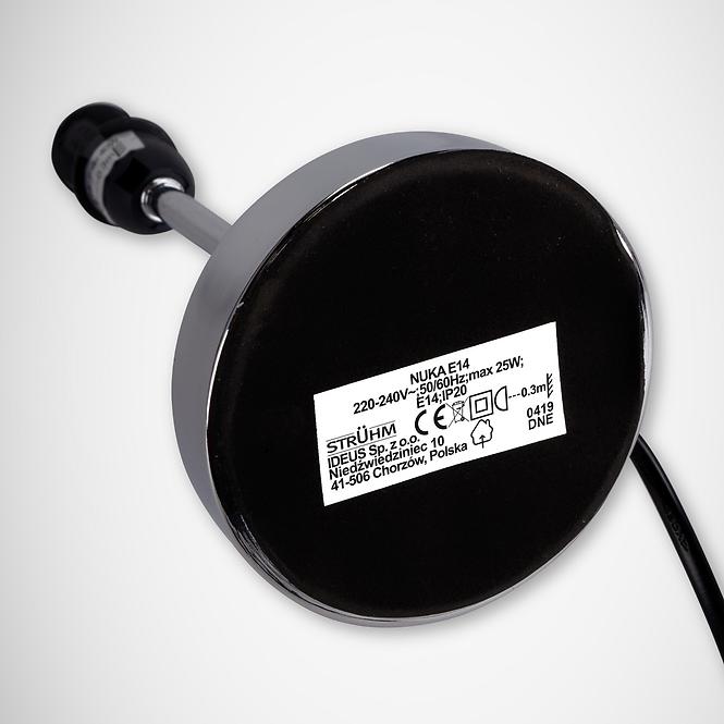 Stolná lampa Nuka E14 ružová 03651 LB1