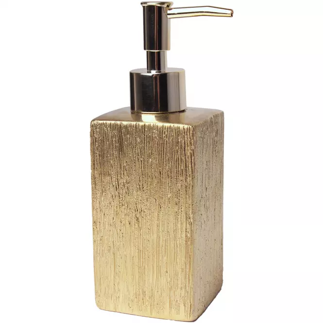 Dávkovač Floss 6,5x6,5x18 cm zlatý